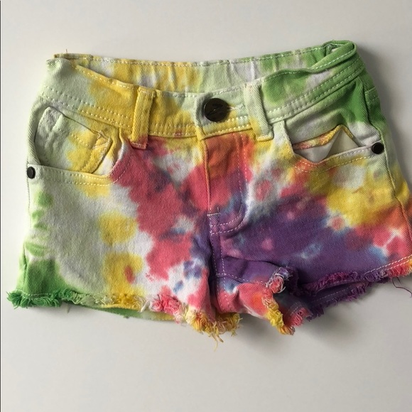 Zinnias denim shorts - Picture 1 of 2